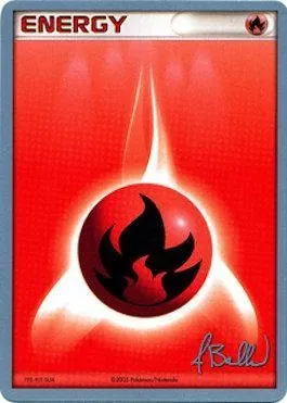 Énergie Feu, carte Pokémon WCD06 ct320567 — extension World Championship Decks 2006