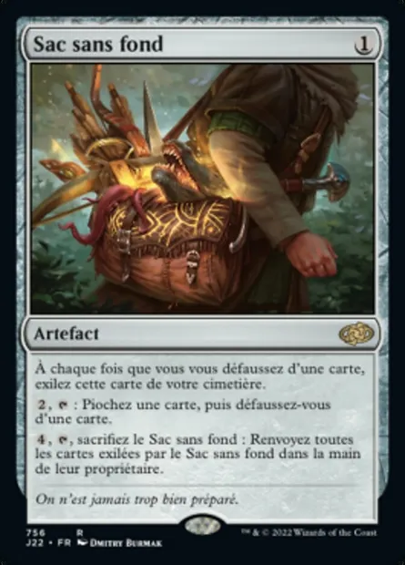 Sac sans fond, carte Magic J22 756 — extension Jumpstart 2022