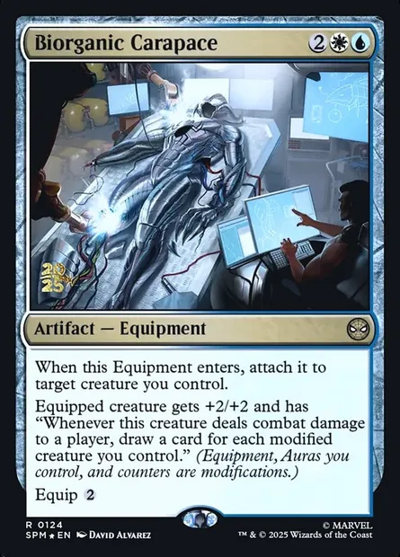 Biorganic Carapace, Magic card PSPM 124s — Marvel's Spider-Man Promos set