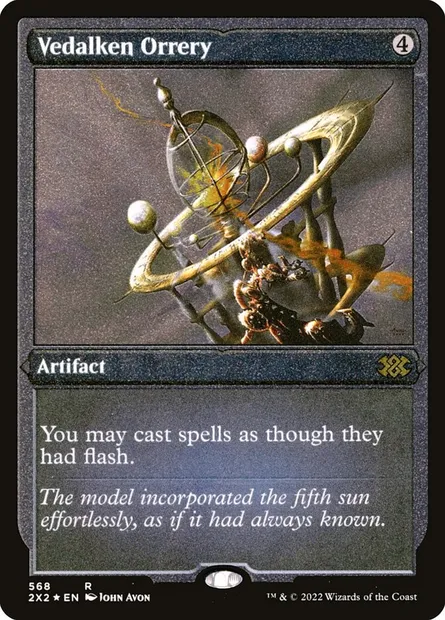 Vedalken Orrery, Magic card 2X2 568 — Double Masters 2022 set