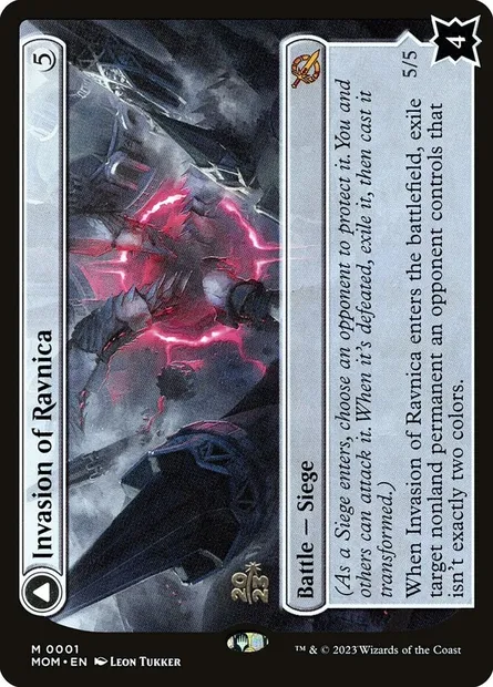 Invasion of Ravnica // Guildpact Paragon, Magic card PMOM 1s — March of the Machine Promos set
