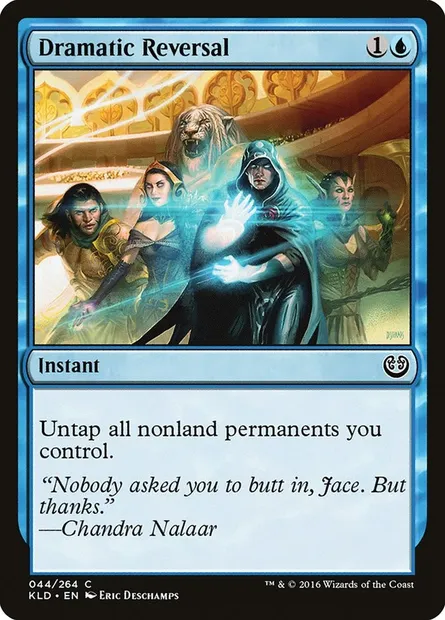Dramatic Reversal, Magic card KLD 44 — Kaladesh set