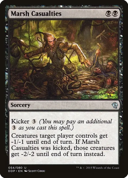 Marsh Casualties, Magic card DDP 54 — Duel Decks: Zendikar vs. Eldrazi set