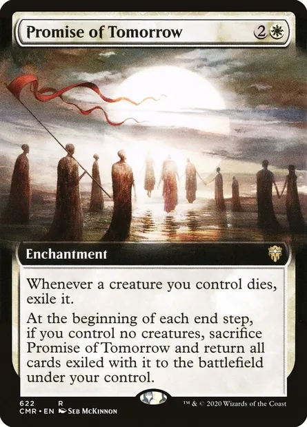 Promise of Tomorrow, Magic card CMR 622 — Commander Legends set