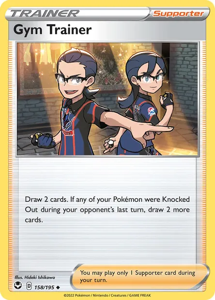 Gym Trainer, Pokémon card SIT 158 — Silver Tempest set