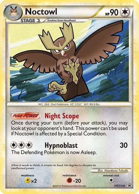 Noarfang, carte Pokémon HGSS 06 — extension Promo HGSS