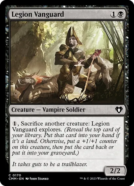 Legion Vanguard, Magic card CMM 170 — Commander Masters set