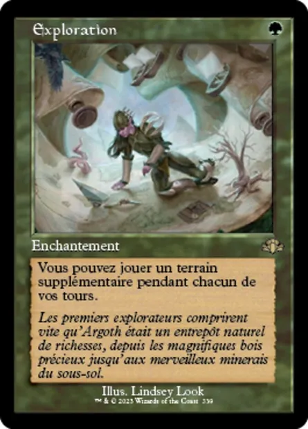 Exploration, carte Magic DMR 339 — extension Dominaria Remastered