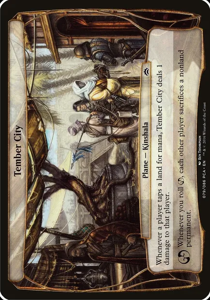 Tember City, Magic card OPCA 79 — Planechase Anthology Planes set