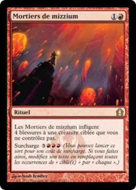 Mortiers de mizzium, carte Magic RTR 101 — extension Retour à Ravnica