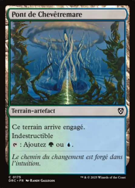 Pont de Chevêtremare, carte Magic DRC 175 — extension Aetherdrift Commander