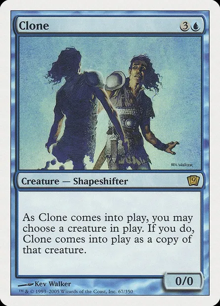 Clone, Magic card 9ED 67 — Ninth Edition set