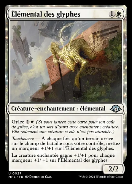 Élémental des glyphes, carte Magic MH3 27 — extension Modern Horizons 3