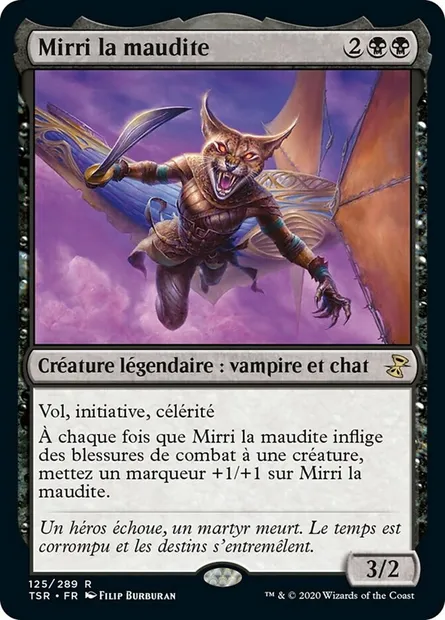 Mirri la maudite, carte Magic TSR 125 — extension Spirale Temporelle Remastered