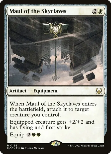 Maul of the Skyclaves, Magic card MOC 195 — March of the Machine Commander set