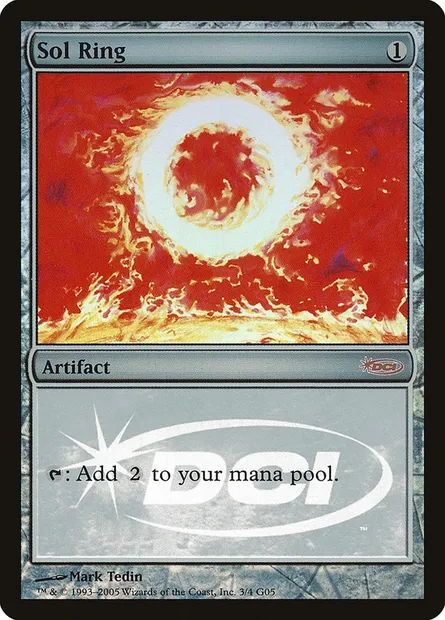 Sol Ring, Magic card G05 3 — Judge Gift Cards 2005 set