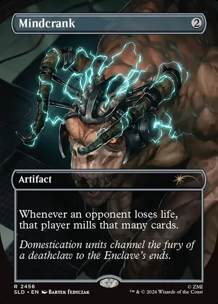 Mindcrank, Magic card SLD 2456 — Secret Lair Drop set