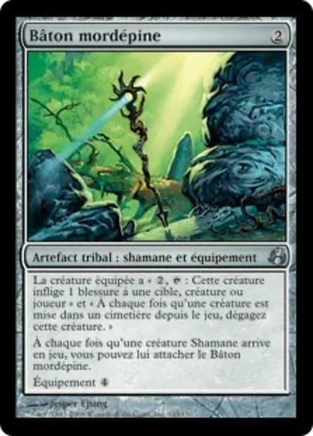 Bâton mordépine, carte Magic MOR 145 — extension Leveciel