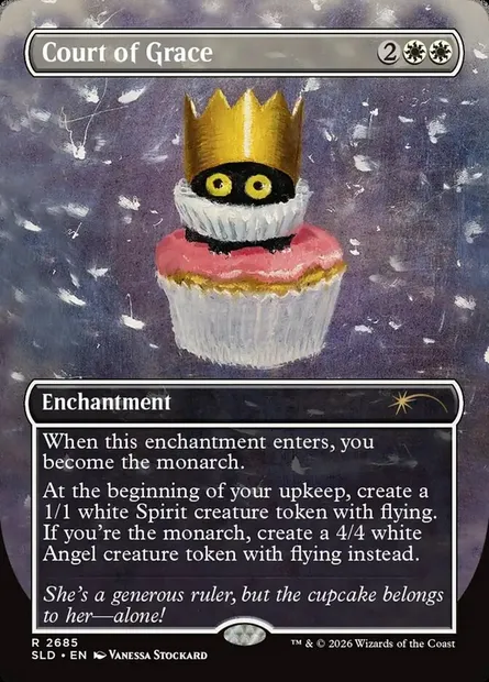Cour de la Grâce, carte Magic SLD 2685 — extension Secret Lair Drop