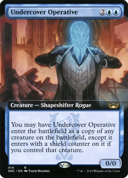 Undercover Operative, Magic card SNC 414 — Streets of New Capenna set