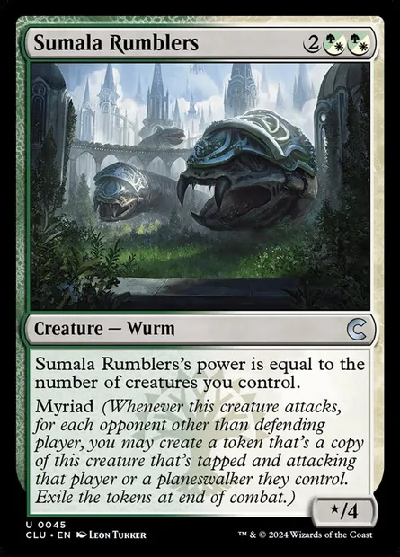 Sumala Rumblers, carte Magic CLU 45 — extension Ravnica: Clue Edition