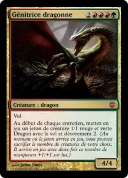 Génitrice dragonne, carte Magic ARB 53 — extension La Renaissance d'Alara