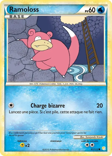 Ramoloss, carte Pokémon HS 81 — extension HeartGold SoulSilver