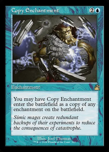 Copy Enchantment, Magic card RVR 312 — Ravnica Remastered set