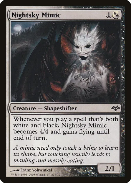 Nightsky Mimic, Magic card EVE 91 — Eventide set