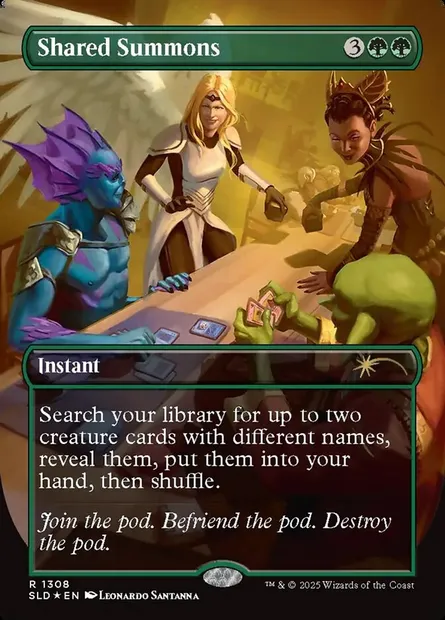 Shared Summons, Magic card SLD 1308 — Secret Lair Drop set