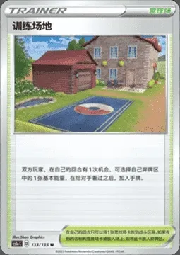 Court d'Entraînement, carte Pokémon CS1aC 133 — extension Dynamax Clash - Thunder