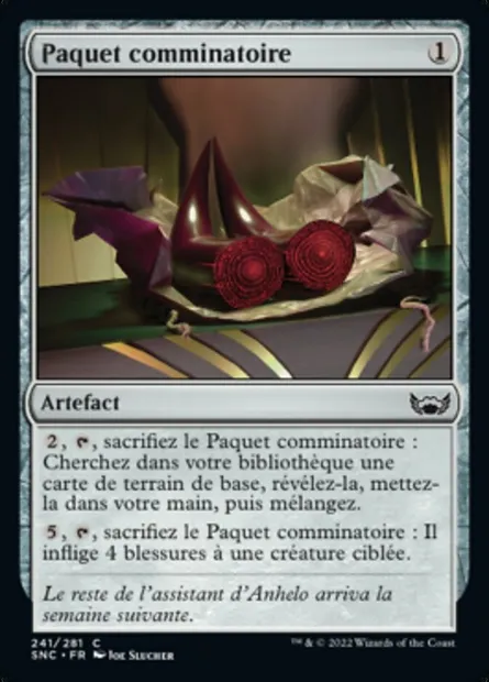 Paquet comminatoire, carte Magic SNC 241 — extension Les rues de la Nouvelle-Capenna