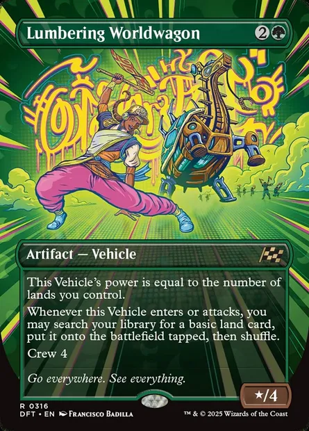 Lumbering Worldwagon, Magic card DFT 316 — Aetherdrift set