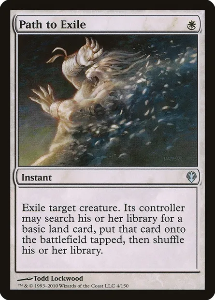 Path to Exile, Magic card ARC 4 — Archenemy set