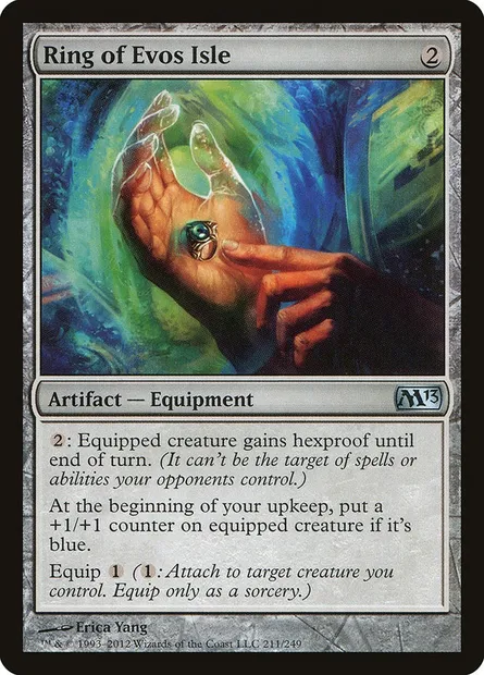 Ring of Evos Isle, Magic card M13 211 — Magic 2013 set
