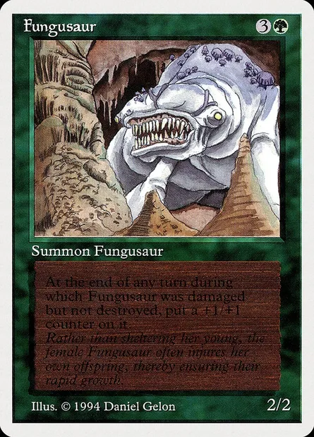 Fungusaur, Magic card SUM 197 — Summer Magic / Edgar set