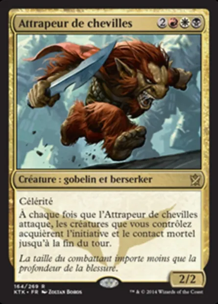 Attrapeur de chevilles, carte Magic KTK 164 — extension Les Khans de Tarkir