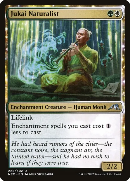 Jukai Naturalist, Magic card NEO 225 — Kamigawa: Neon Dynasty set
