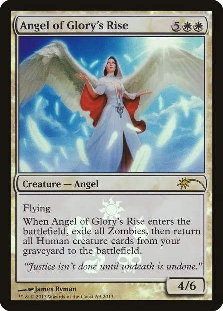 Ange de la gloire triomphante, carte Magic PAVR A9 — extension Avacyn Restored Promos