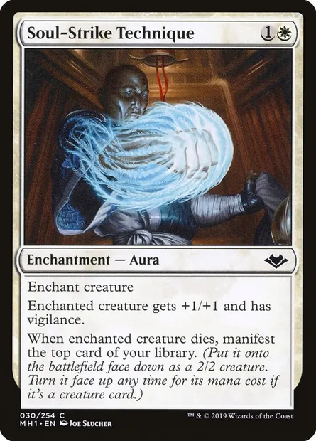 Soul-Strike Technique, Magic card MH1 30 — Modern Horizons set