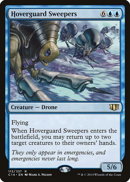 Hoverguard Sweepers, Magic card C14 113 — Commander 2014 set