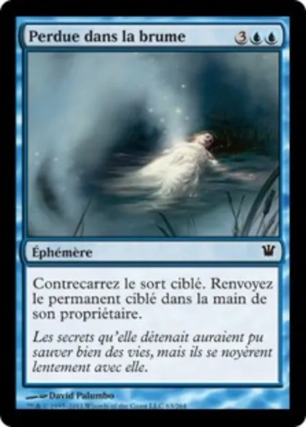 Perdue dans la brume, carte Magic ISD 63 — extension Innistrad