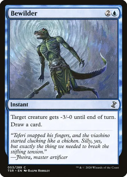 Bewilder, Magic card TSR 53 — Time Spiral Remastered set