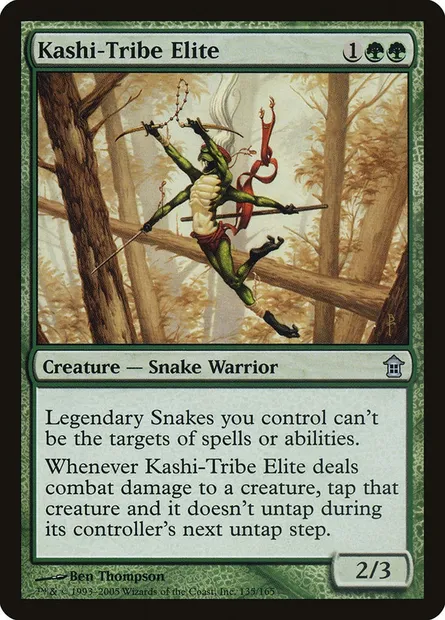 Kashi-Tribe Elite, Magic card SOK 135 — Saviors of Kamigawa set