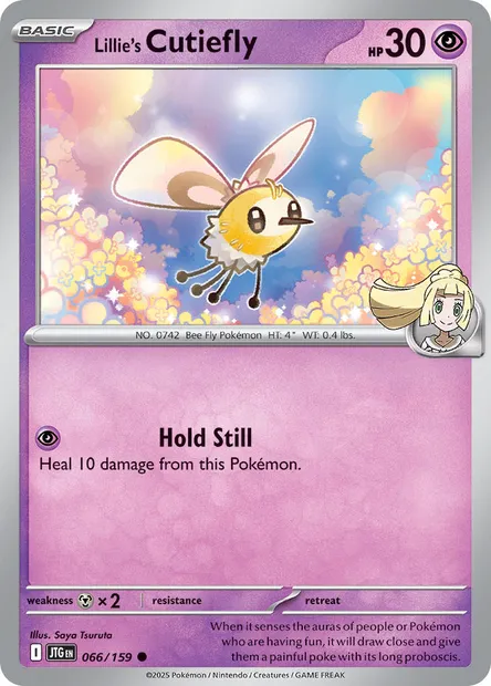 Lillie's Cutiefly, Pokémon card JTG 066 — Journey Together set