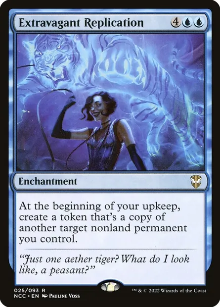 Extravagant Replication, Magic card NCC 25 — New Capenna Commander set