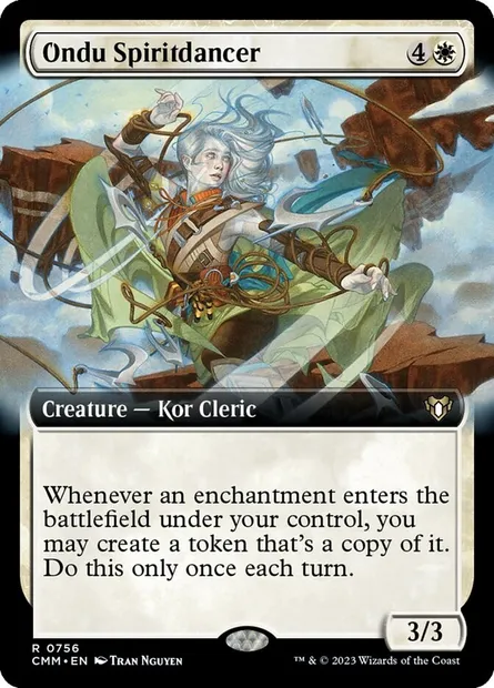 Ondu Spiritdancer, Magic card CMM 756 — Commander Masters set