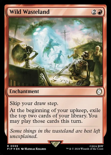 Wild Wasteland, Magic card PIP 599 — Fallout set