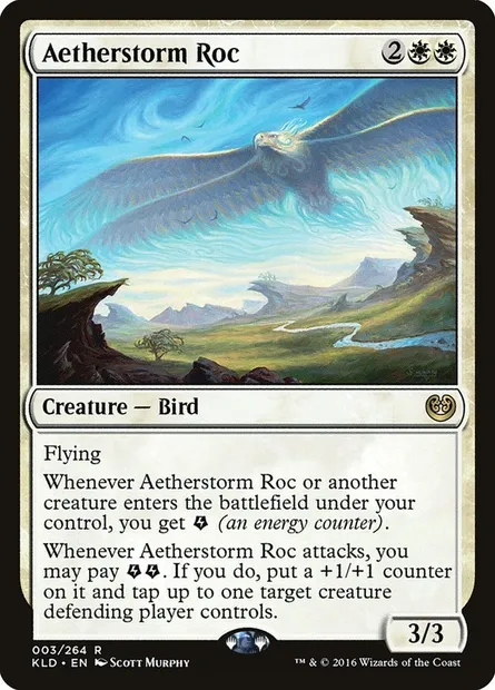 Aetherstorm Roc, Magic card KLD 3 — Kaladesh set