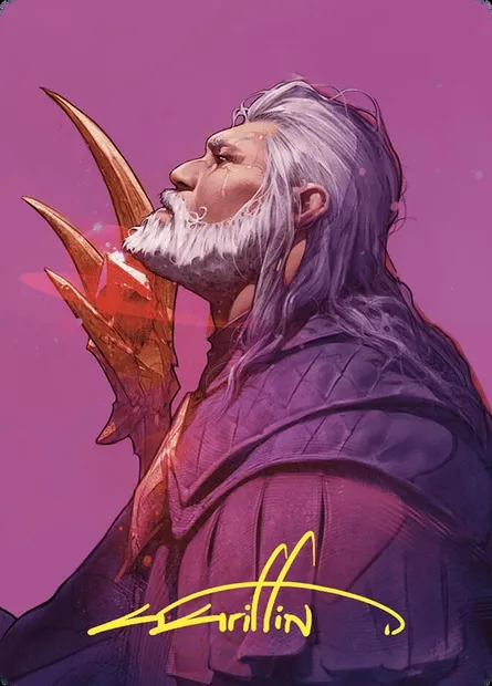 Urza, Lord High Artificer // Urza, Lord High Artificer, Magic card ACMM 53 — Commander Masters Art Series set